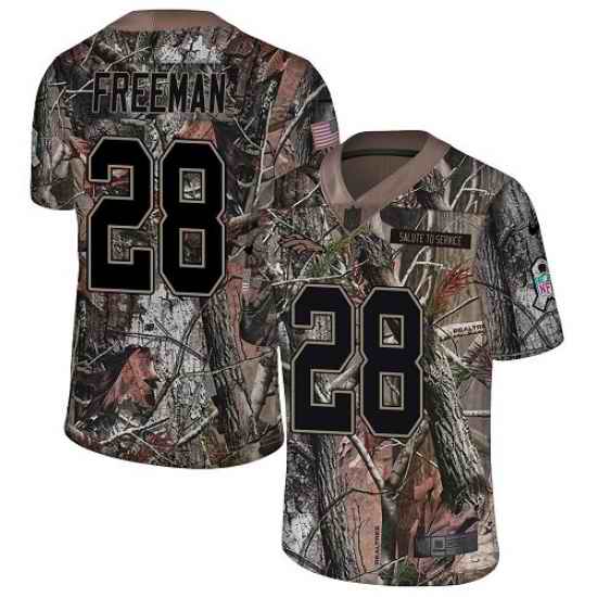 Nike Broncos #28 Royce Freeman Camo Men Stitched NFL Limited Rush Realtree Jersey